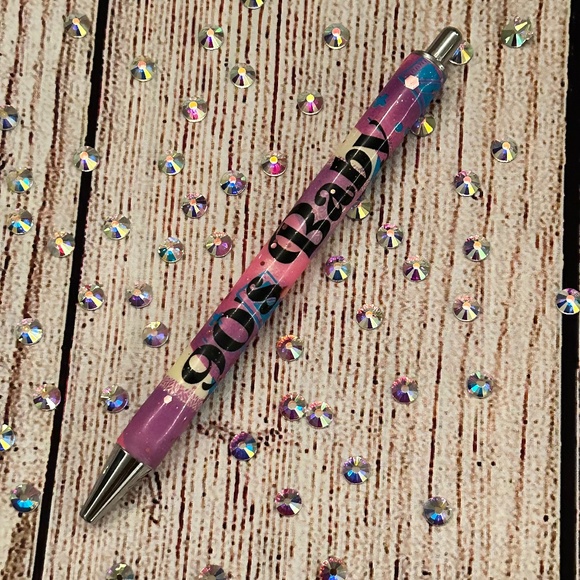 Refillable Glitter pen - Picture 1 of 2